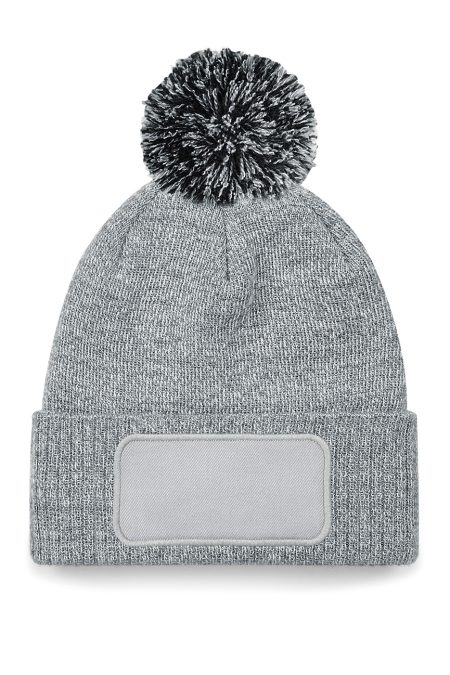 beechfield_b443-2_heather_grey_-_black