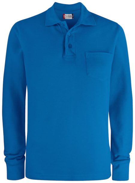 images Clique Basic Polo Pocket LS