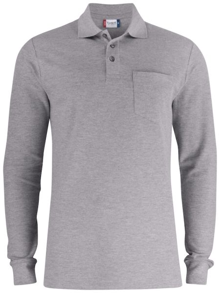 images Clique Basic Polo Pocket LS