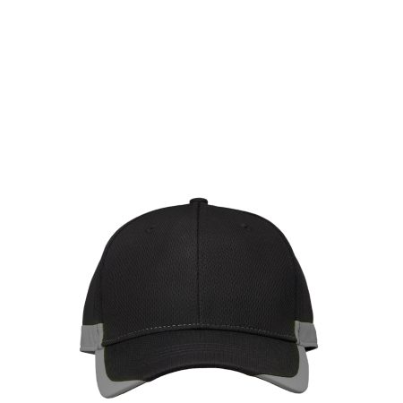 PRO-SPORT-musta-harmaa-heijastava-front Pro Sport lippis
