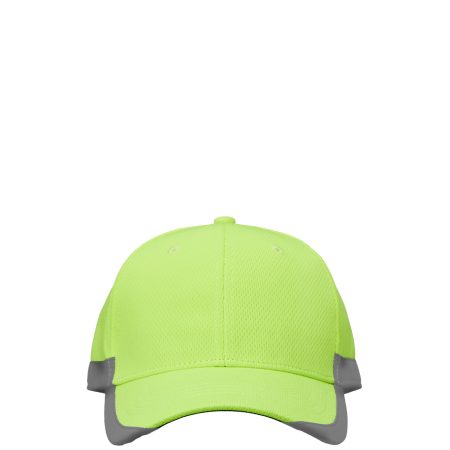 PRO-SPORT-neonkeltainen-harmaa-heijastava-front Pro Sport lippis