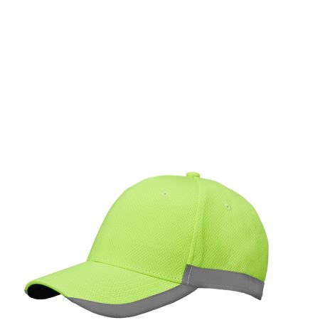 PRO-SPORT_neonkeltainen-harmaa-heijastava Pro Sport lippis